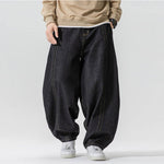 Retro Loose Straight Wide-leg Pants