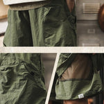 Gorpcore Layered Quick-dry Cooling Outdoor Utility Cargo Shorts