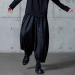 Wide-leg Loose Nine-point Bloomers