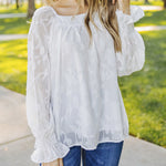 Zeagoo Ruffle Sleeve Solid Color Pullover Square Neck Chiffon Top for Women Cute Summer Casual 2026 | Under $40