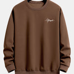 Blessed Print Relax Fit Sweatshirt