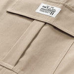 Solid Color Cargo Drawstring Shorts