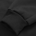Men's "OSAKLAND" letter print quarter-zip stand collar sweatshirt