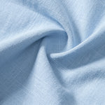 Linen Look Contrast Button Up Shirt