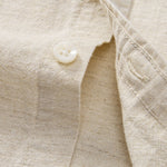 Stand Collar Linen Shirt