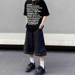 ã€�Your pants are on backwardsã€‘Denim Shorts