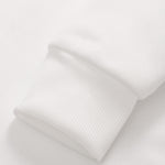 Men's stand collar zipper letter print fleece sweatshirt