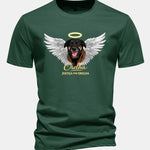 Regular Fit Orella Memorial Print Cotton T-Shirt