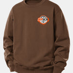 BOOSCH Beer Ghost Print Relax Fit Sweatshirt
