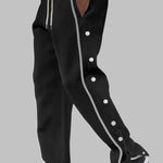 Men's loose straight casual drawstring pants