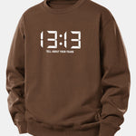 13:13 Print Relax Fit Sweatshirt