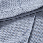 Waffle Pleated Pintuck Straight Leg Pants