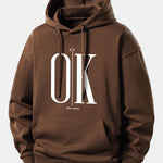 OK Print Relax Fit Hoodie