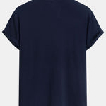 Cotton Henley T-Shirt