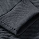 2 In 1 Crew Neck Stretch Corduroy Sweatshirt & Straight Leg Corduroy Pants