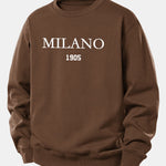 Milano Print Relax Fit Sweatshirt