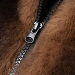 Faux Fur Zipper Jacket