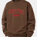 Christmas Print Relax Fit Sweatshirt