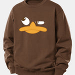 Duck Print Relax Fit Sweatshirt