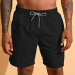 Contrast Waistband Swim Shorts
