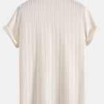 Wheat Ear Jacquard Polo Shirt