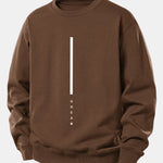 Dream Stripe Print Relax Fit Sweatshirt