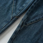 Washed Cotton Loose Wide Leg Lantern Pants