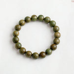 Buddha Stones Tibetan Green Sandalwood Soothing Cure Bracelet (Extra 35% Off | USE CODE: FS35)