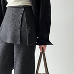 Two-piece Flared Casual Pants