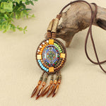 Buddha Stones Mandala Pattern Beads Creativity Necklace Pendant
