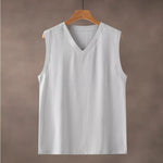 Loose Linen Sleeveless Vest