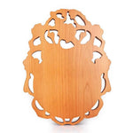 Feng Shui Bagua Map Peach Wood Chinese Knotting Balance Energy Map