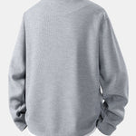 Long Sleeve Milano Print 2 In 1 Waffle T-Shirt