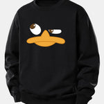 Duck Print Relax Fit Sweatshirt