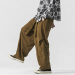 Corduroy Loose Wide-leg Pants