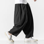 Straight-leg Casual Retro Lantern Pants