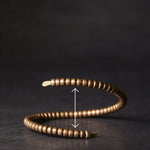 Buddha Stones Vintage Design Copper Balance Adjustable Cuff Bracelet