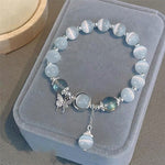 FREE Today: Bring Positive Energy Butterfly Cat's Eye Chrysoberyl Bracelet