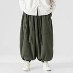 Retro Corduroy Harem Pants