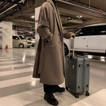 Korean Style Loose Retro Wool Coat