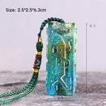 Buddha Stones Feng Shui Handmade Liuli Crystal Art Piece Home Office Decoration
