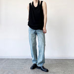 Fake Two Pieces Loose Vest