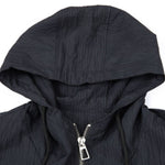 Loose-fitting Hooded Pocket Cargo Short Jacket