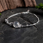 FREE Today: Absorb Negative Energy Plum Blossom Chalcedony Positive Bracelet
