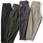 Quick-drying Casual Solid Color Loose Cropped Pants