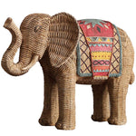 Buddha Stones Elephant Resin Wisdom Wealth Home Decoration