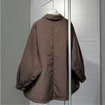 Loose Light Warm Cotton Shirt Coat