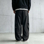 Japanese Lightweight Drawstring Straight-leg Casual Pants
