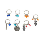 Buddha Stones Antique Leaf Coins Beads Barrette Hair Pins Decoration