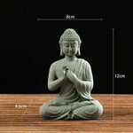 Buddha Stones Tibetan Meditation Contemplation Buddha Serenity Compassion Statue Figurine Decoration